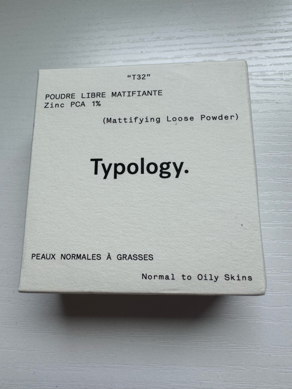 Typology Mattifying Loose Powder T32 Zinc PCA | New